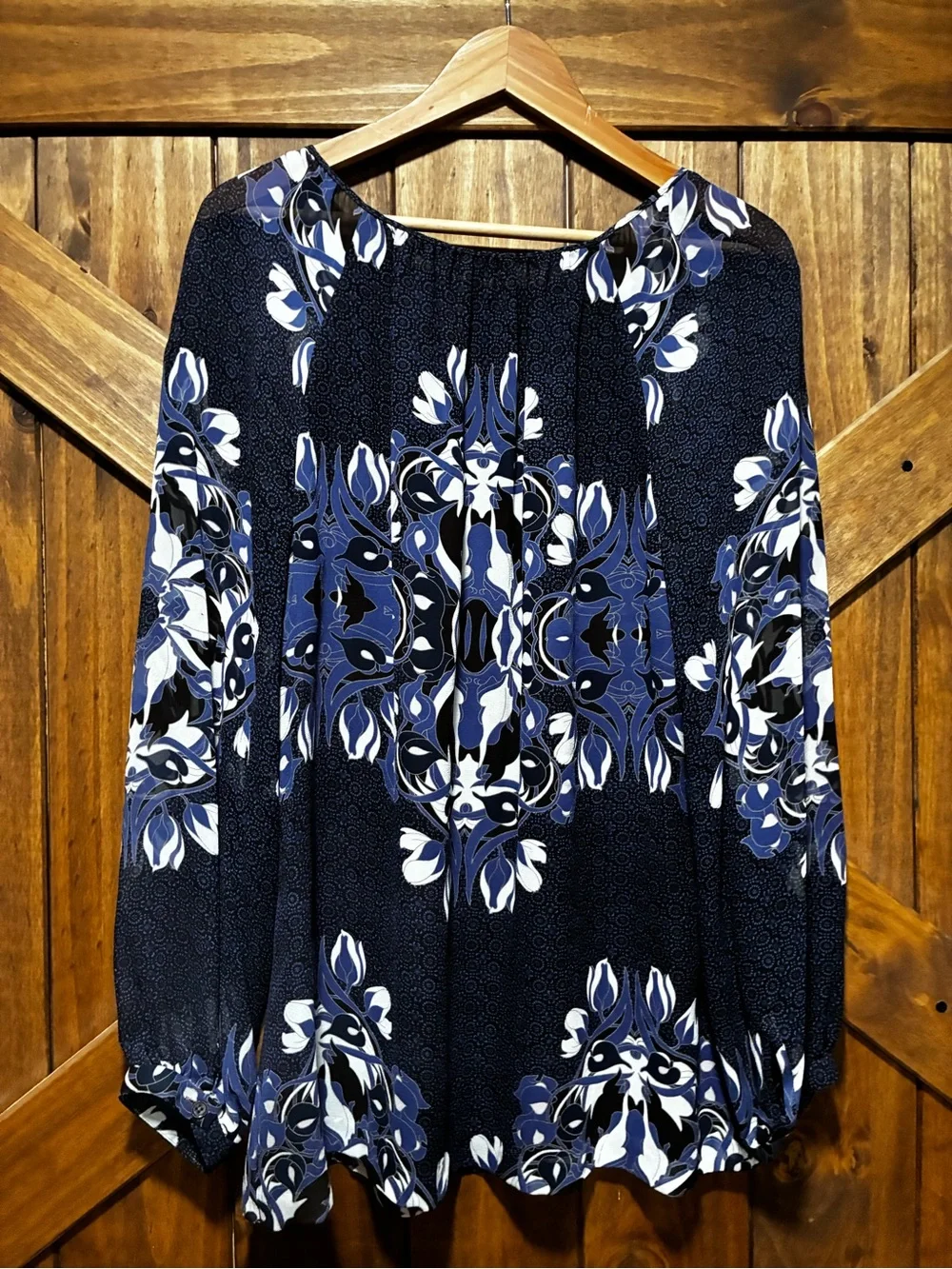 Tory Burch Lisa Silk Top